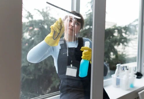 Nettoyage de vitres intérieures et extérieures à Lafarre